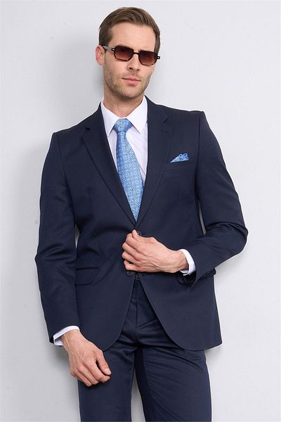 Mentality 9124 Men's Loco 8 Drop Suit Navy Blue