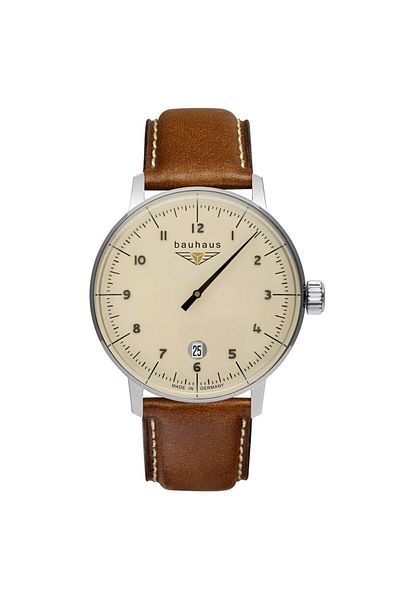 Bauhaus Mens Watch Bauhaus 2042-5, Quartz, 41mm, 5ATM