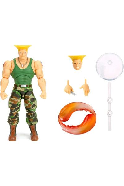 Jada Bfs Jada Street Fighter Ii Guile Figure