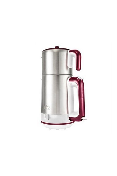 BLUE HOUSE Bh289Tm Mola Electric Tea Machine White-Claret Red