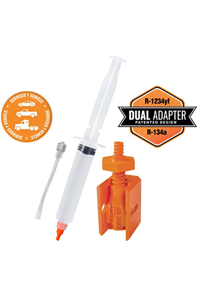 LEAK FINDER A/C KLİMA SIZINTI KAÇAK TESBİT SIVISI SOLO-SHOT™ XL Tek Kullanımlık Enjeksiyon Kiti