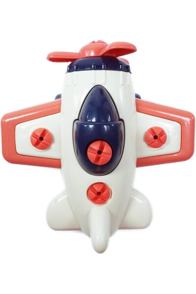 rexa Toytellini Build-Your-Own Airplane STEM Toy – Vehicle Assembly Set with ...