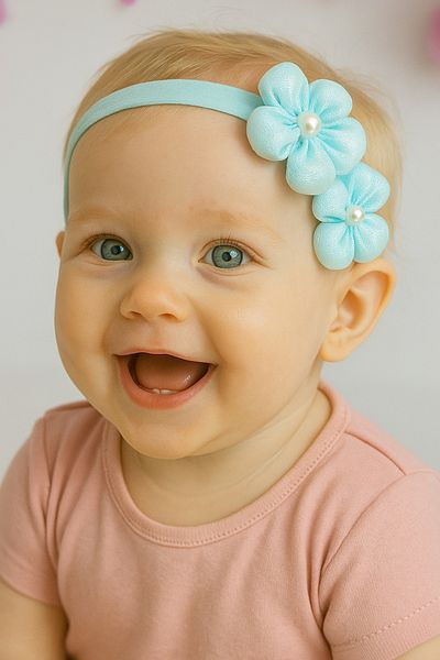 cityvision Double Floral Pearl Children & Baby Hair Band - Special Day - Daily Use