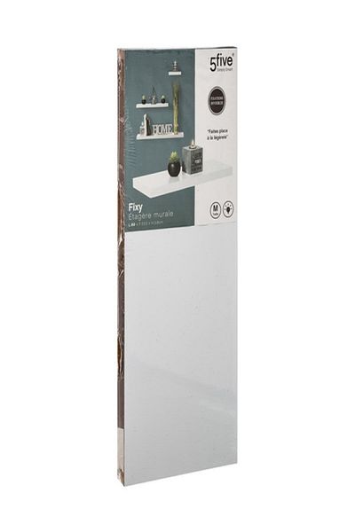 Five Simply Smart Fixy Invisible Fixation Wall Shelf