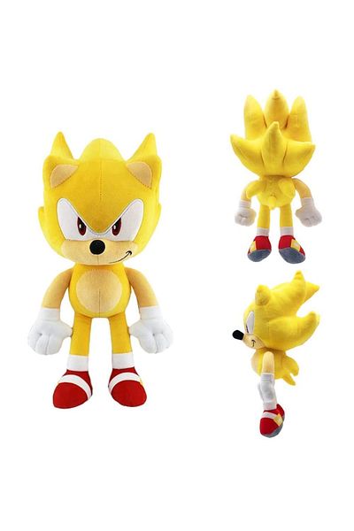 Toy Box Treasures Classic Hedgehog Plush Toy 35cm Toy Plush Figure for Boys Girls Best Gift (Super)
