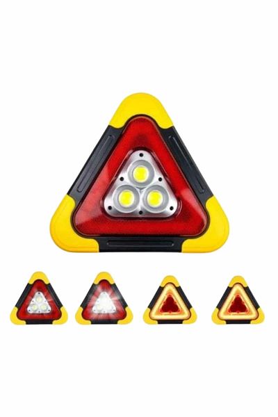 Modafiks Reflector Solar Powered Portable Portable Emergency Safety Light Car Emergency Warning Light