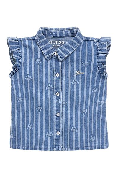 Guess Bluză de blugi pentru fete Str Denim