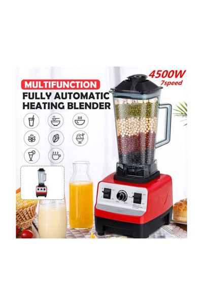 MACON Silver Crest Professional Blender 4500W – Multi-Purpose Juicer Mixer with 2 Jars