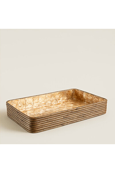 Chakra Innoq Kare Dekoratif Tepsi 29 Cm