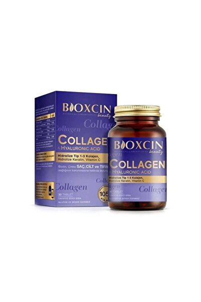Bioxcin Collagen ve Biotin 3x300 ml Hacim Şampuanı (&) Collagen 30 Tablet + 100ml yüz temizleme jeli HEDİYE