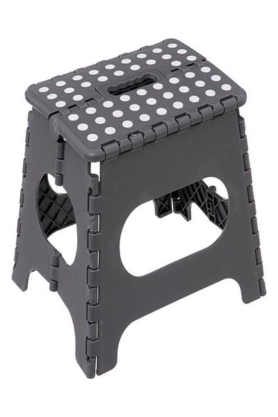 Five Simply Smart Plastic One Step Folding Stool