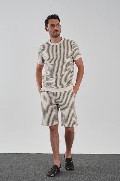 ALEXANDERGARDI Striped Knitwear Set