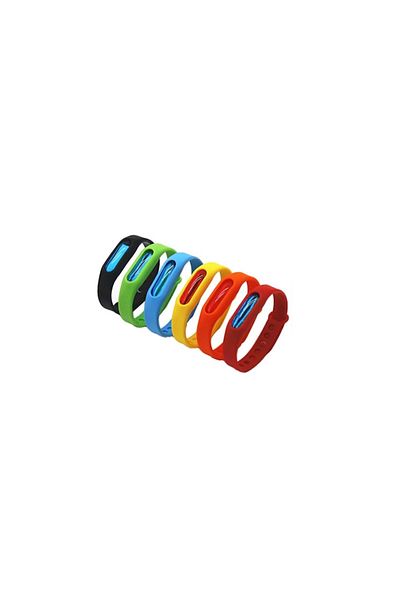 OEM Set 6 brățări anti-țânțari multicolore, non-toxice, rezistente la apă