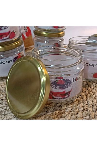heybecollection 6-Piece Glass Jar