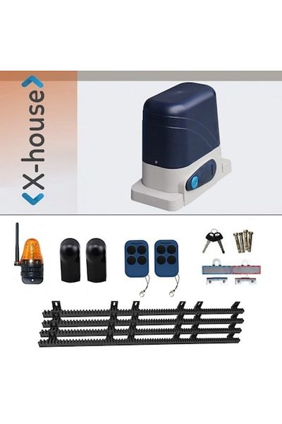 oem home Power Gate 600 Kg Sliding Gate Automation Kit with lamp, photocells and rack