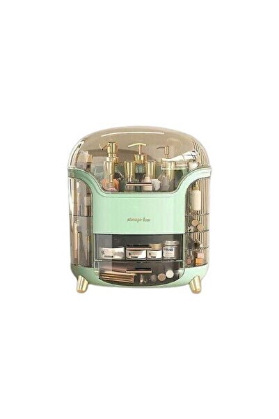 OEM Multifunctional Organizer for Makeup, 34x20x30cm, Green