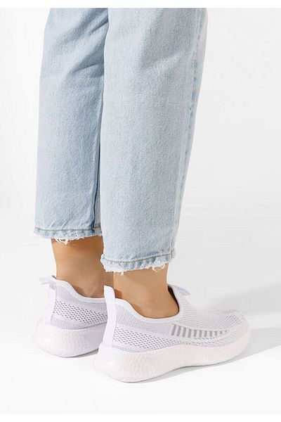 B T Shoes Tenisi Slip-On Auriana albi