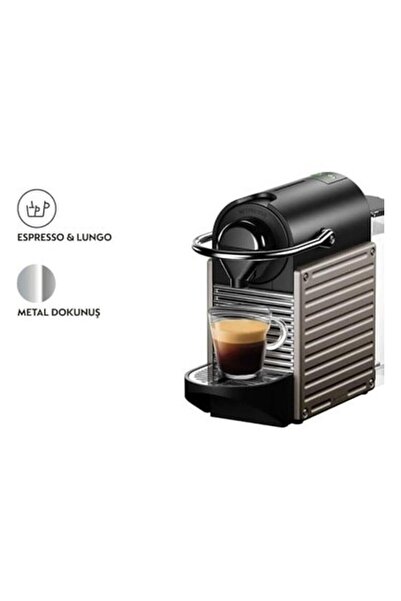 Nespresso C61 Pixie Titan Kapsüllü Kahve Makinesi