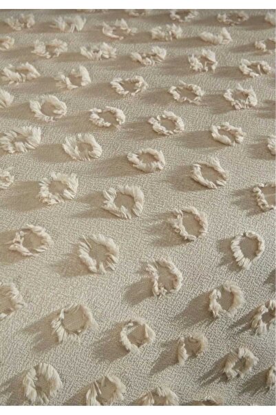 bursa çeyiz 3 Piece Double Bedspread with Pompom Pattern