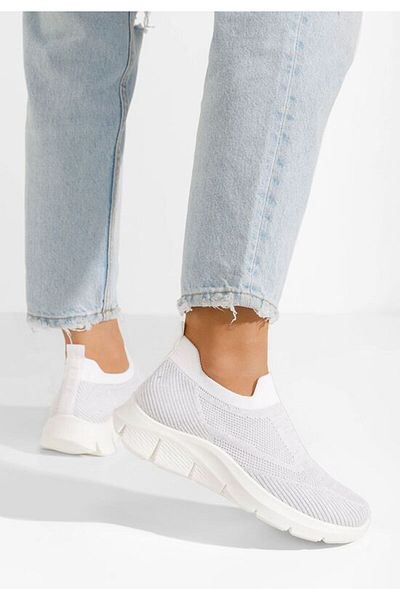 B T Shoes Tenis Slip-On Milsena albi