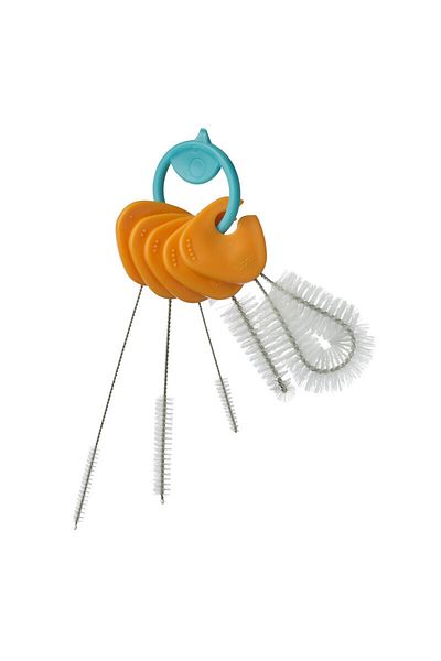 Bbox B.Box Cleaning Brush Set Of 5 Brushes For Sippy Cups, Water Bottles, Bottle Teats And Straws