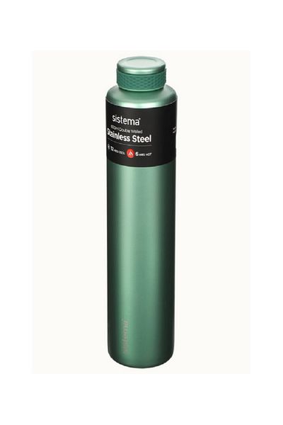 Sistema Leak Proof Double Walled Vacuum Insulated Chic Stainless Steel Water Bottle