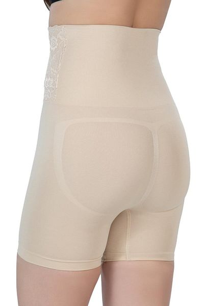 bazaar-turkey all you need Ten Mi Emay 2091 High Bel Boxer Corset with Lace Front