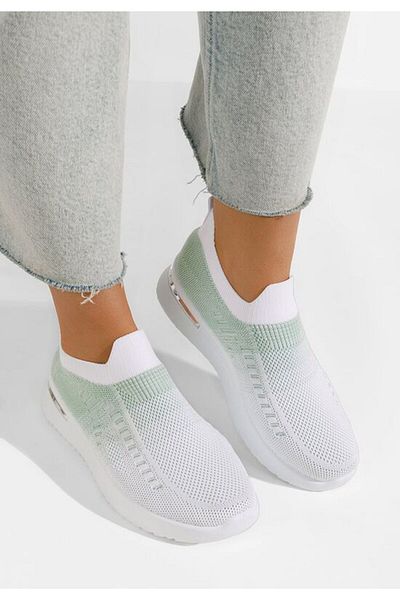 B T Shoes Tenisi Slip-On Alitea verzi
