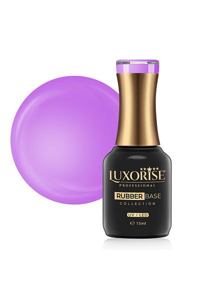 LUXORISE Bază de cauciuc Colecția Pastel LUXORISE - Berry Bloom 15ml