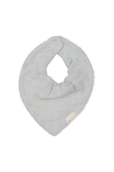 indiggo Baveta bandana - Icy Grey, 100% Cotton, Universal Size