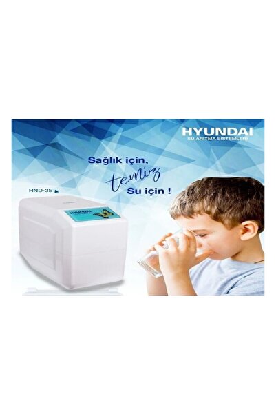Hyundai Kapalı Kasa Hnd-35 Su Arıtma Cihazı Pompasız 5 Aşamalı Tezgah Altı