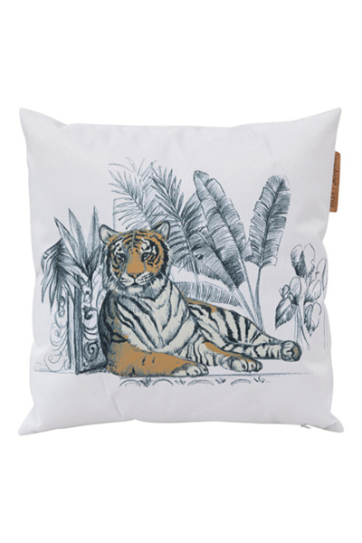 Hesperide Maoria Tiger Printed Outdoor Decorative Cushion 40 x 40 cm