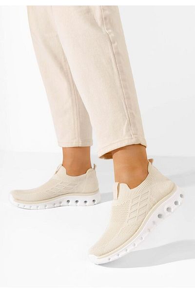 B T Shoes Tenisi Slip-On Dismaia bej
