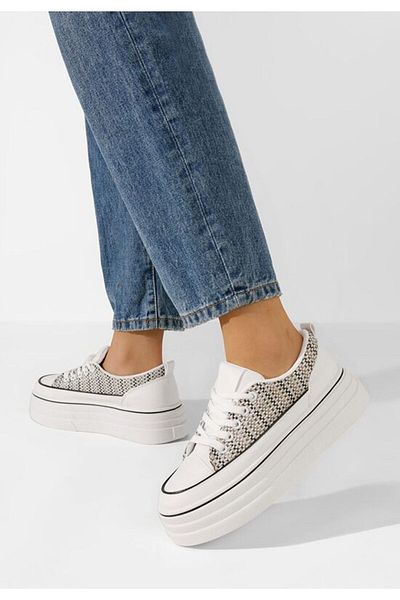 B T Shoes Tenisi cu platformă Martheia V2 negri