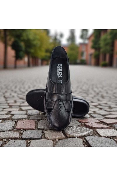 Berenni Women's Inner and Outer Genuine Natural Leather Ultra Comfortable and Orthopedic Shoes with Thermo Sole Feature