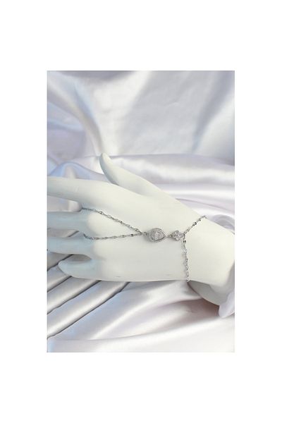 Skygo Silver Color Zircon Stone Shahmeran with 316L Steel Chain - Tj-Sn665
