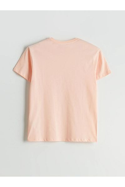 LC Waikiki Tricou de damă cu imprimeu cu gât crew