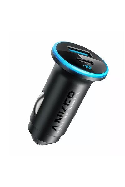Anker Încărcător auto Anker, „325” 53W, PowerIQ, 1 x USB Tip-C, 1 x USB, Negru, „A2735G11”