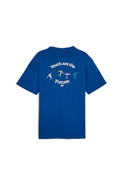 Puma Mens DOWNTOWN Graphic T-Shirt - Blue