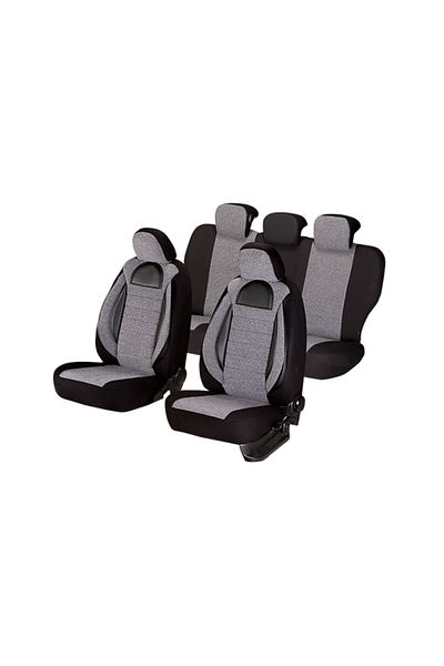 Umbrella Set Huse Scaun Racing Gri - Negru