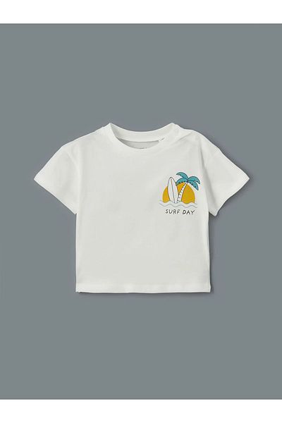 LC Waikiki تي شيرت وشورت مطبوع للأطفال الأولاد 2s