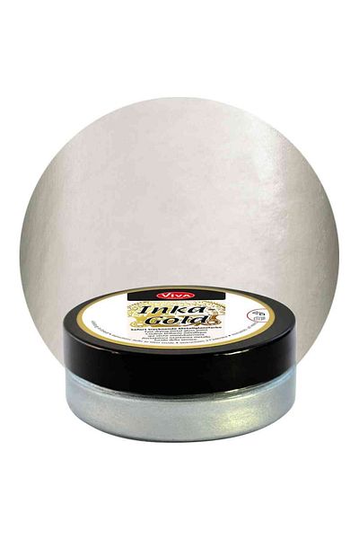 Viva Decor Metallic wax paint Inka-Gold, VIVA DECOR, 62.5g Silver