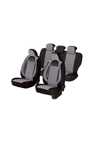 Umbrella Set Huse Scaun Racing Gri - Negru