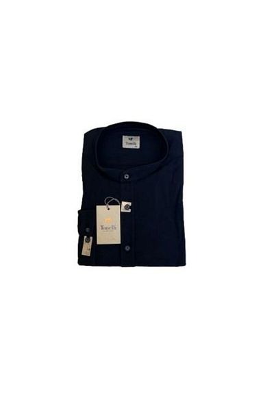 OEM Camasa pentru barbati cu guler tunica, Tonelli, Slim Fit