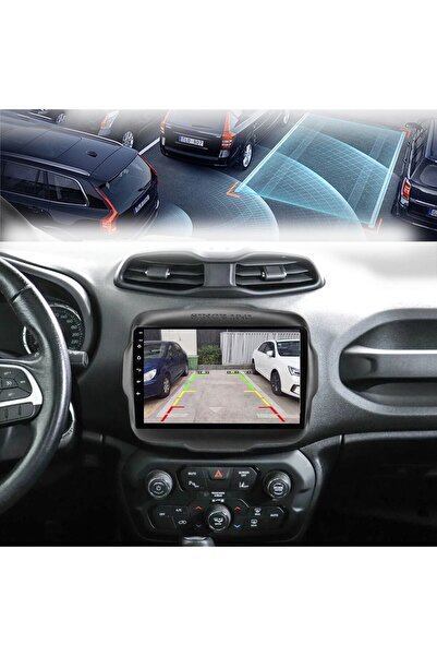 SOUNDCİTY JEEP RENEGADE 2016-2018 MULTİMEDYA CARPLAY EKRAN SETİ 2 GB RAM 32 H...