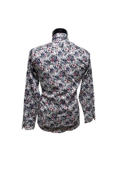OEM Men's shirt, Slim fit, Floral pattern, BZN