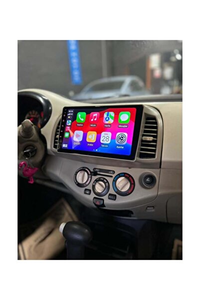 SOUNDCİTY NİSSAN MİCRA 2002-2010 uyumlu   MULTİMEDYA CARPLAY EKRAN SETİ 4 GB ...