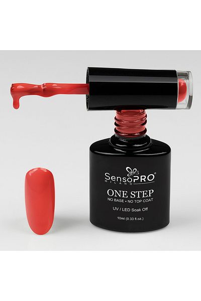 SensoPRO Milano Oja semipermanentă SensoPRO Milano One Step 10ml, Famous Orange #038