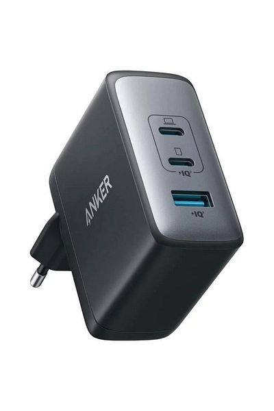 Anker Baterie externă, „736”, 100W, QC 3.0, 2 x USB Tip-C, 1 x USB, Negru, „A2145G11”