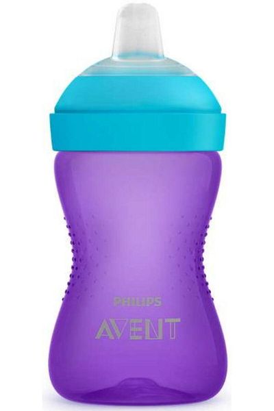 Philips Avent Cana cu tetina moale Philips AVENT SCF802/02, 300 ml